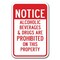 Signmission Safety Sign, 12 in Height, Aluminum, 18 in Length, School Parking Only - Alco Dru A-1218 School Parking Only - Alco Dru - alternate 1